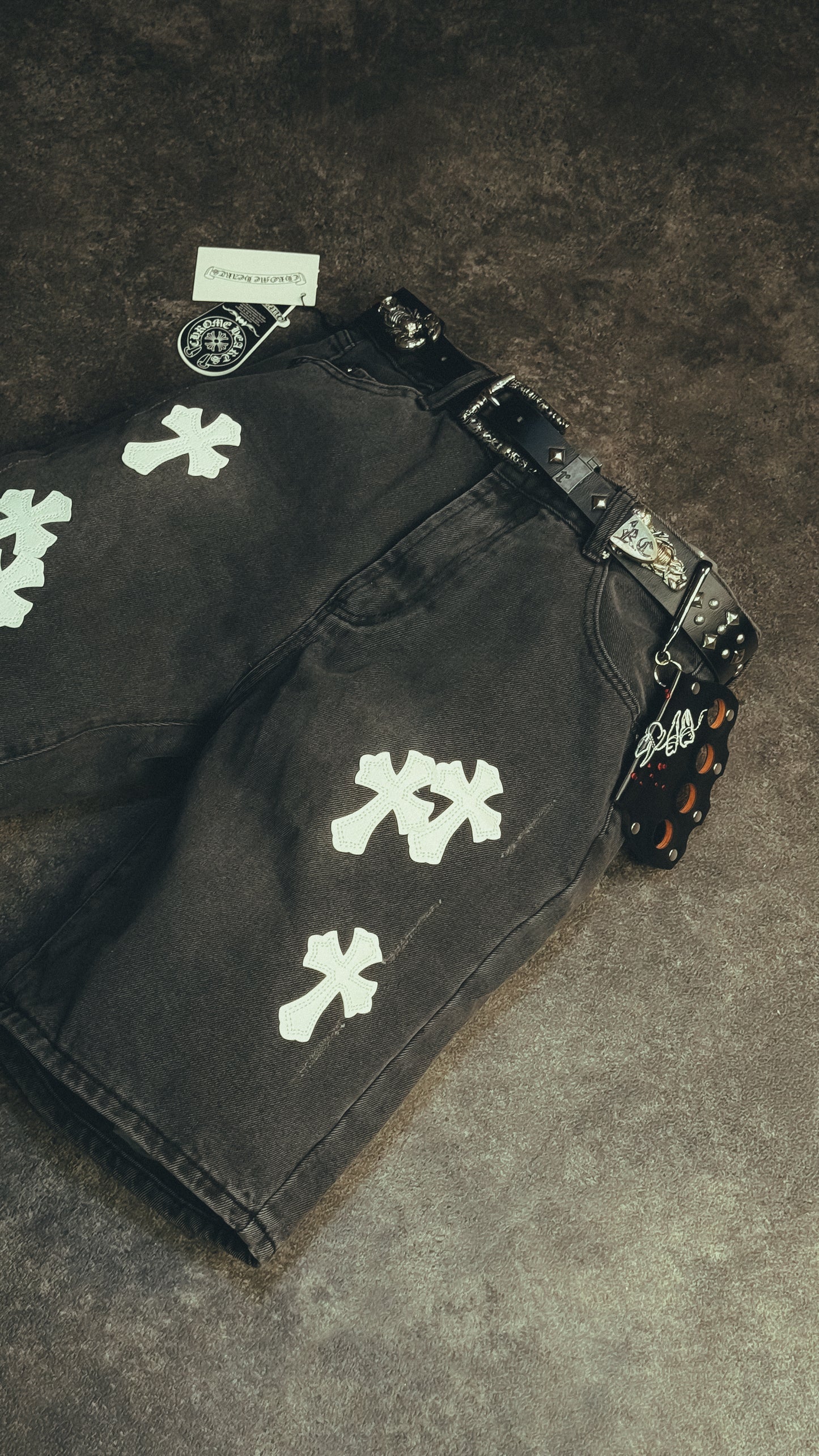 Chrome Hearts Cross Jorts