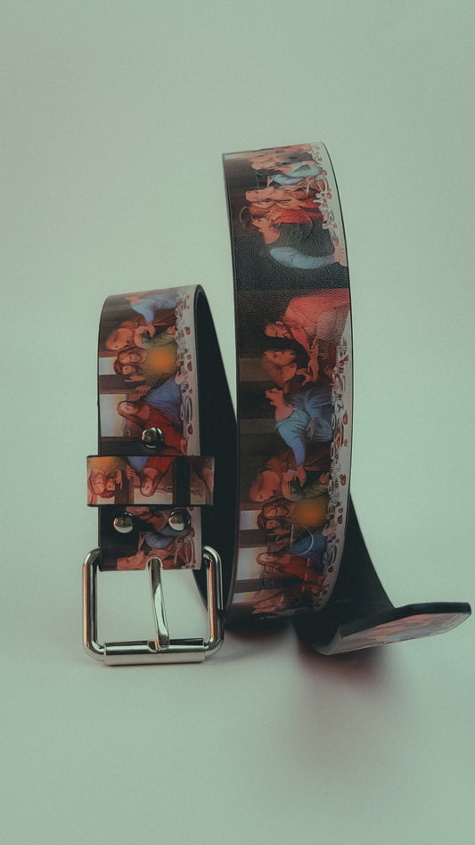 Supreme Last Supper Leather Belt