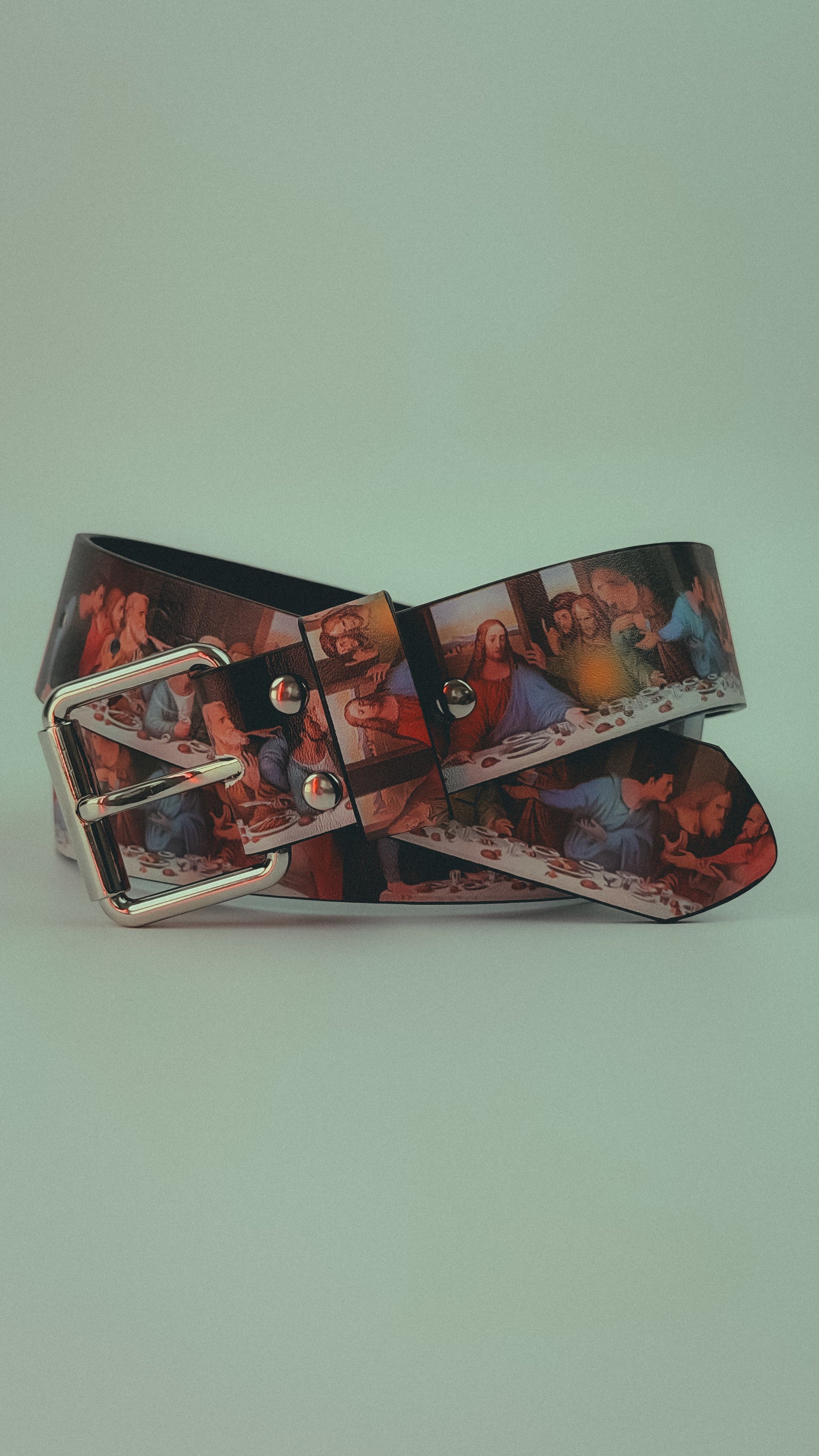 Supreme Last Supper Leather Belt