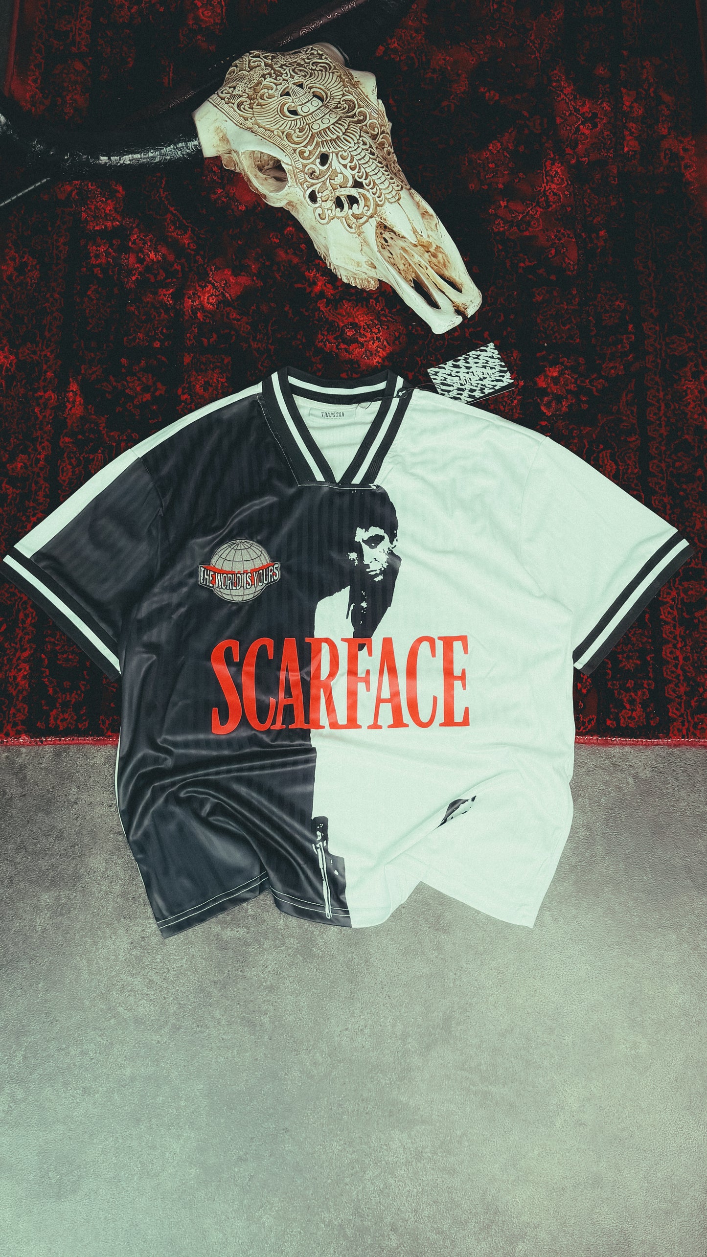 Trapstar x Scarface Graphic-Print Jersey