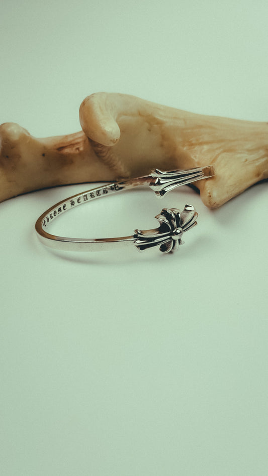 Chrome Hearts cemetery Cross bracelet