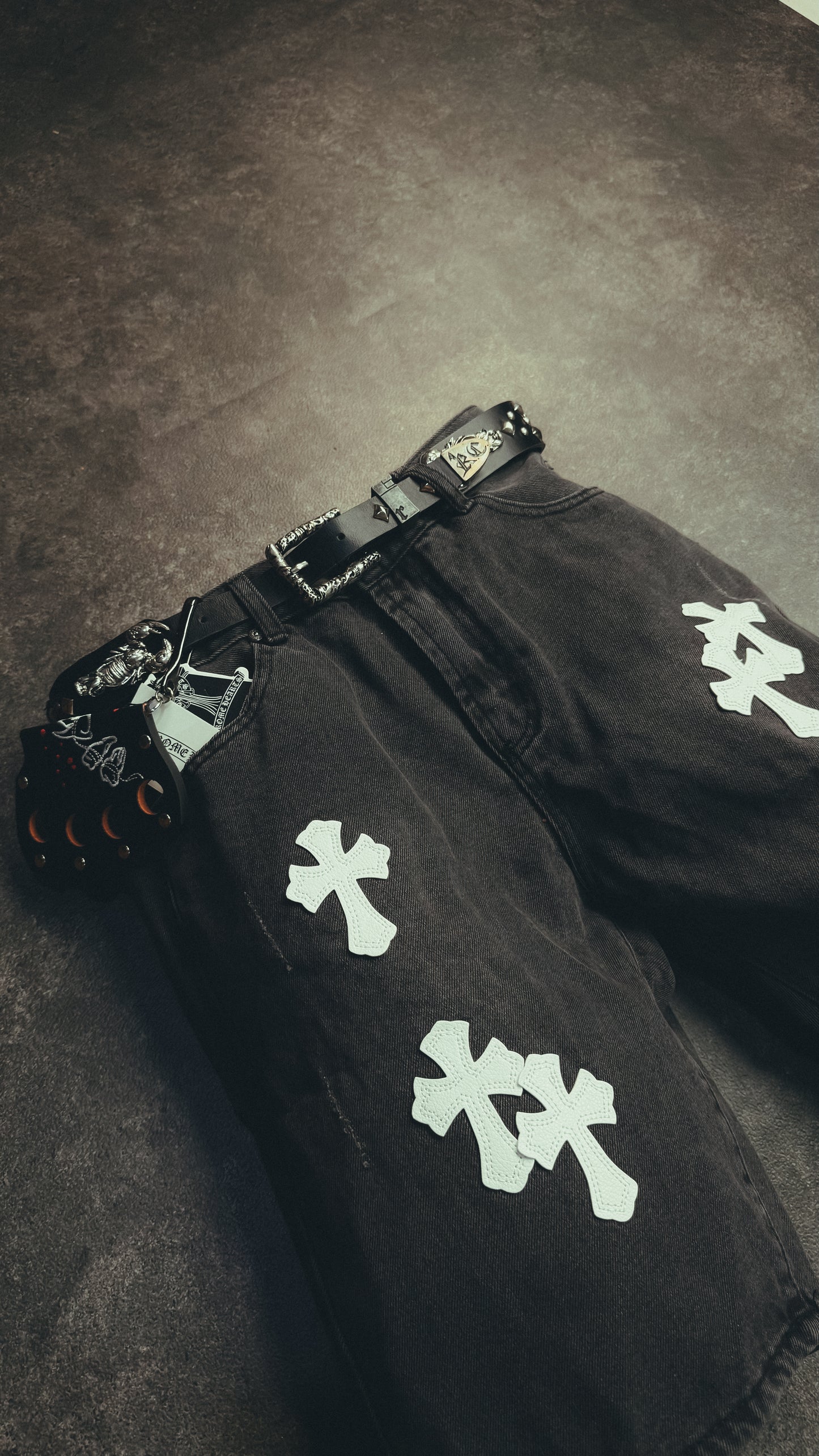 Chrome Hearts Cross Jorts