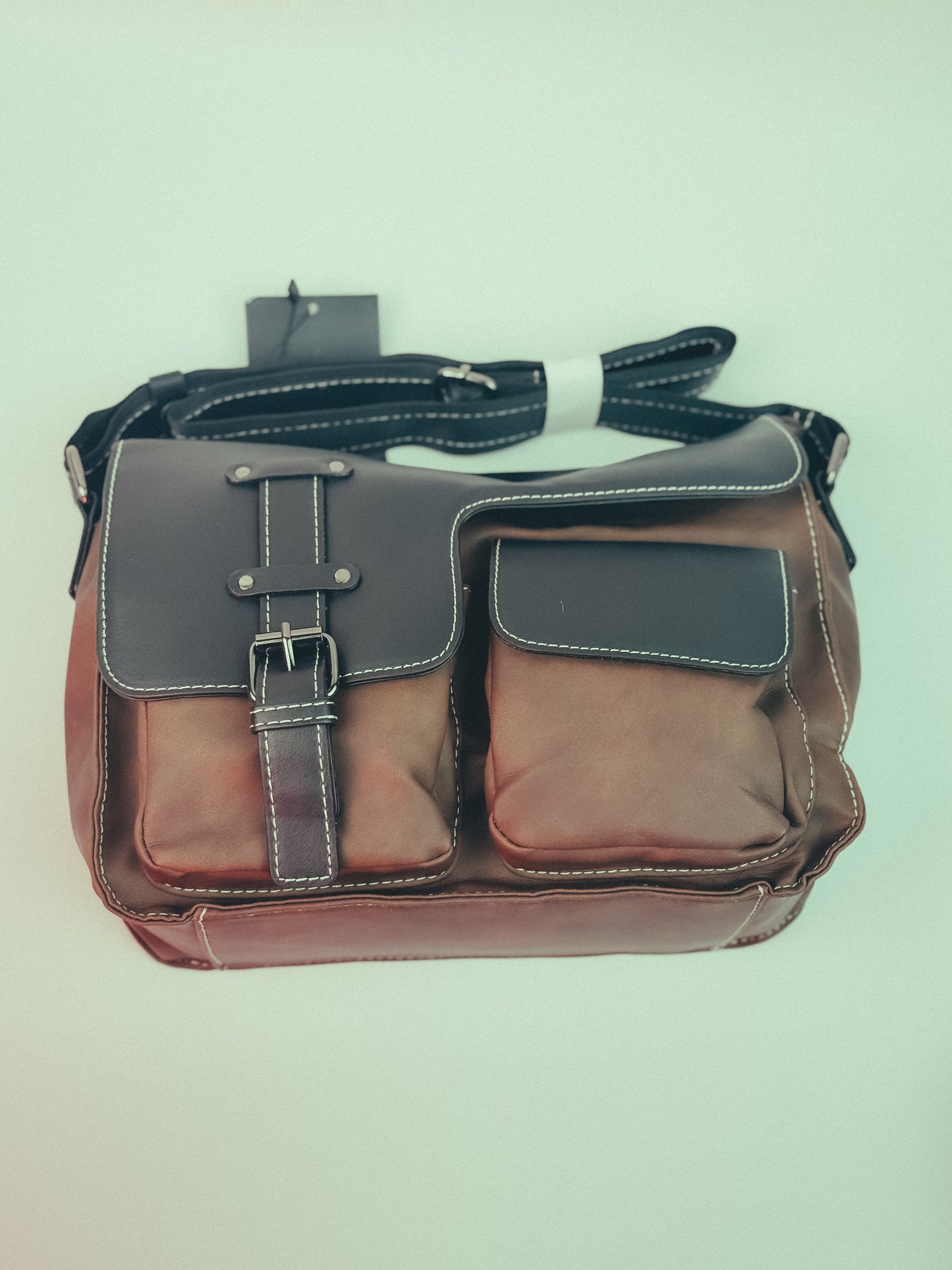 Shoulder lather Bag for men and women