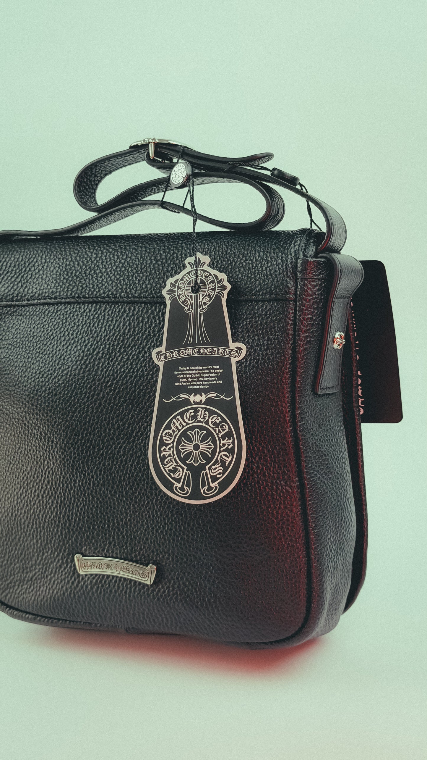 Chrome Hearts Patch Messenger Bag