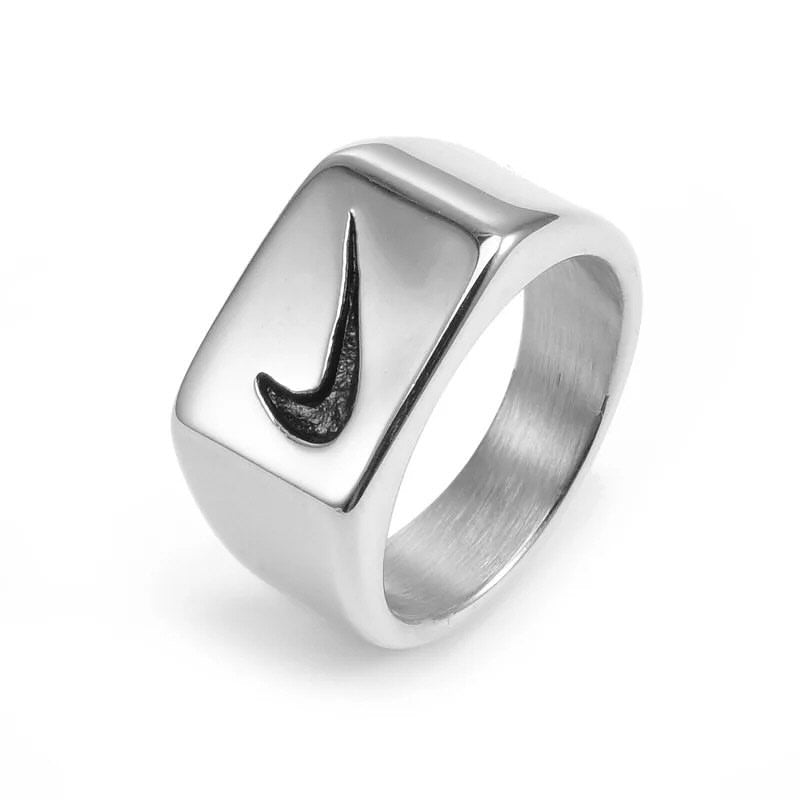 Nike silver ring