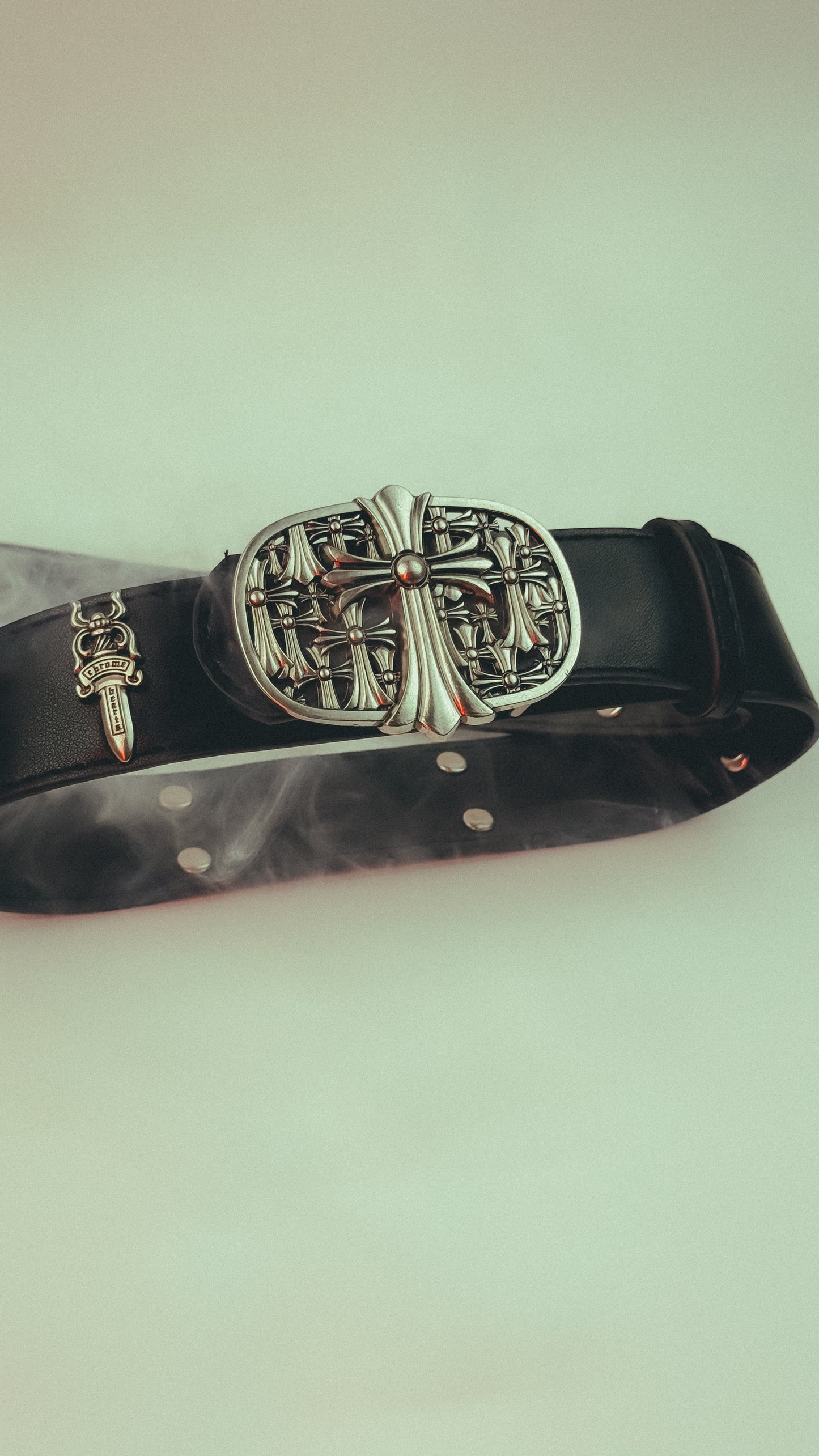 Chrome Hearts Cemetery Cross Belt