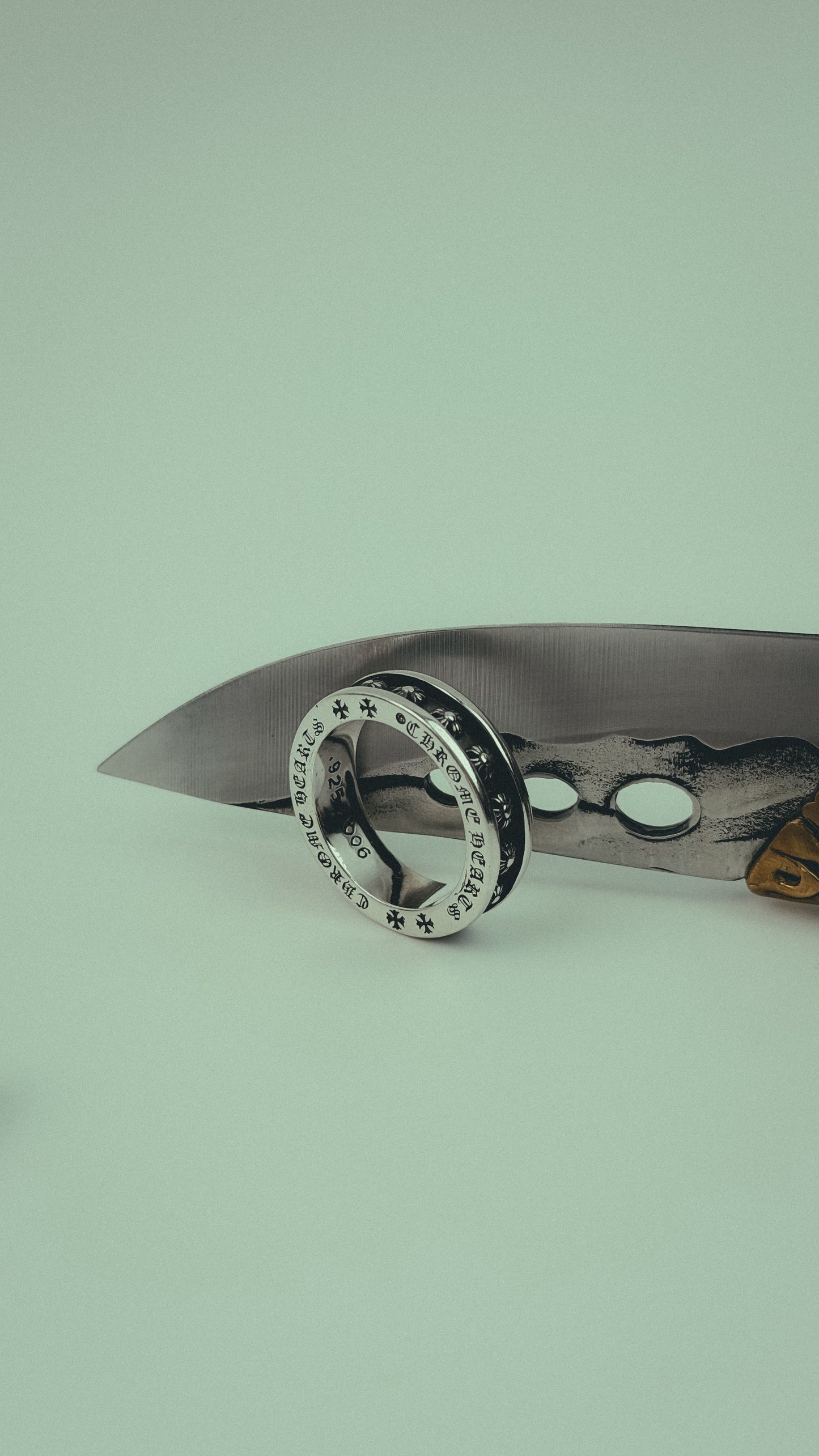 Chrome Hearts Mini Plus Ring