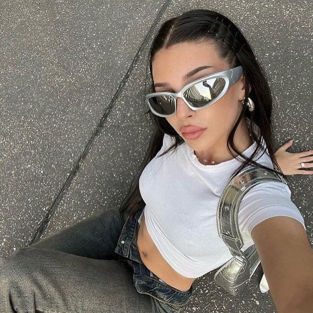 Gray BALENCIAGA sunglasses