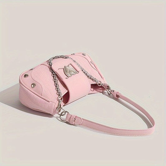 Girls heart shoulder bag