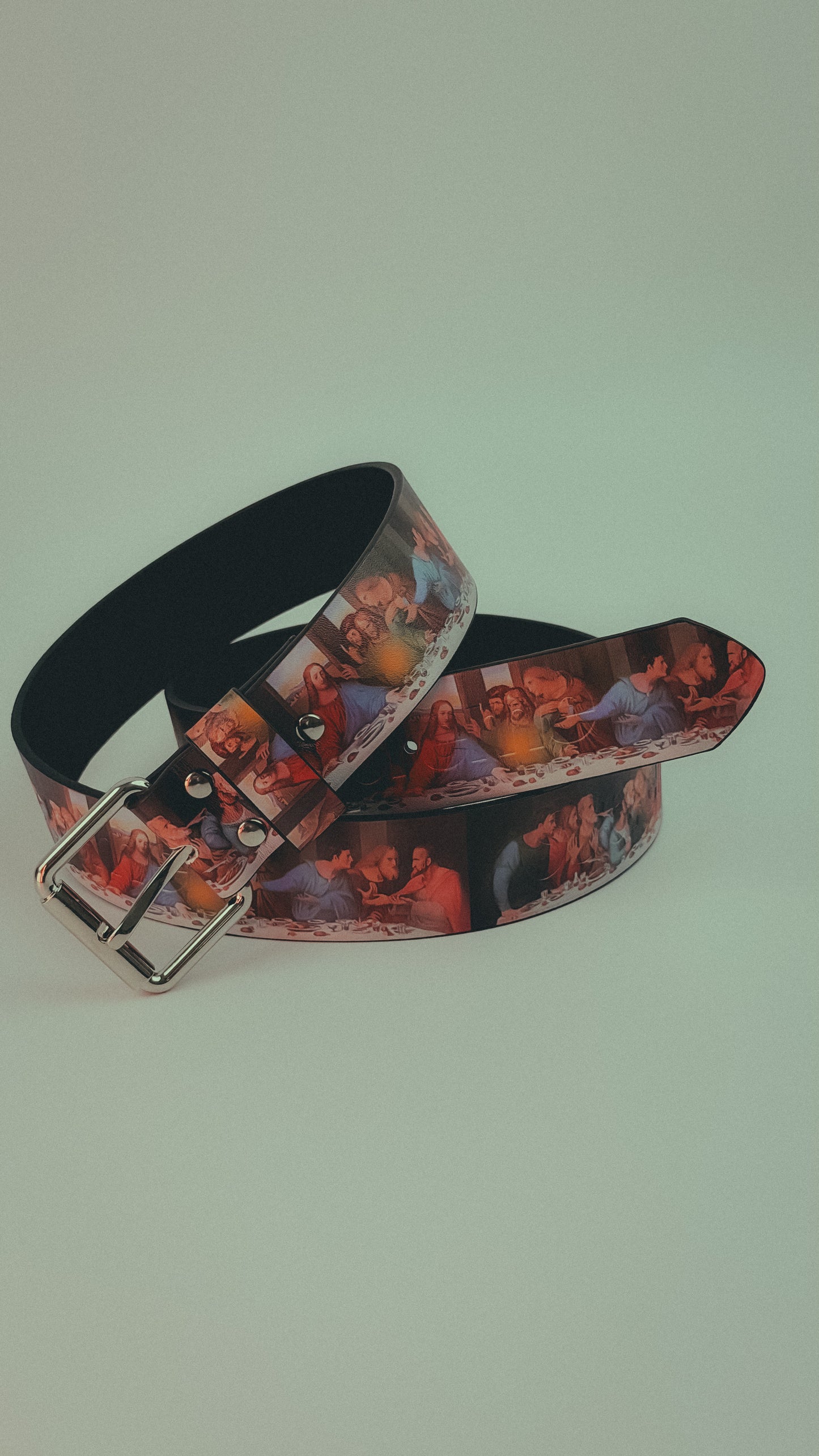 Supreme Last Supper Leather Belt
