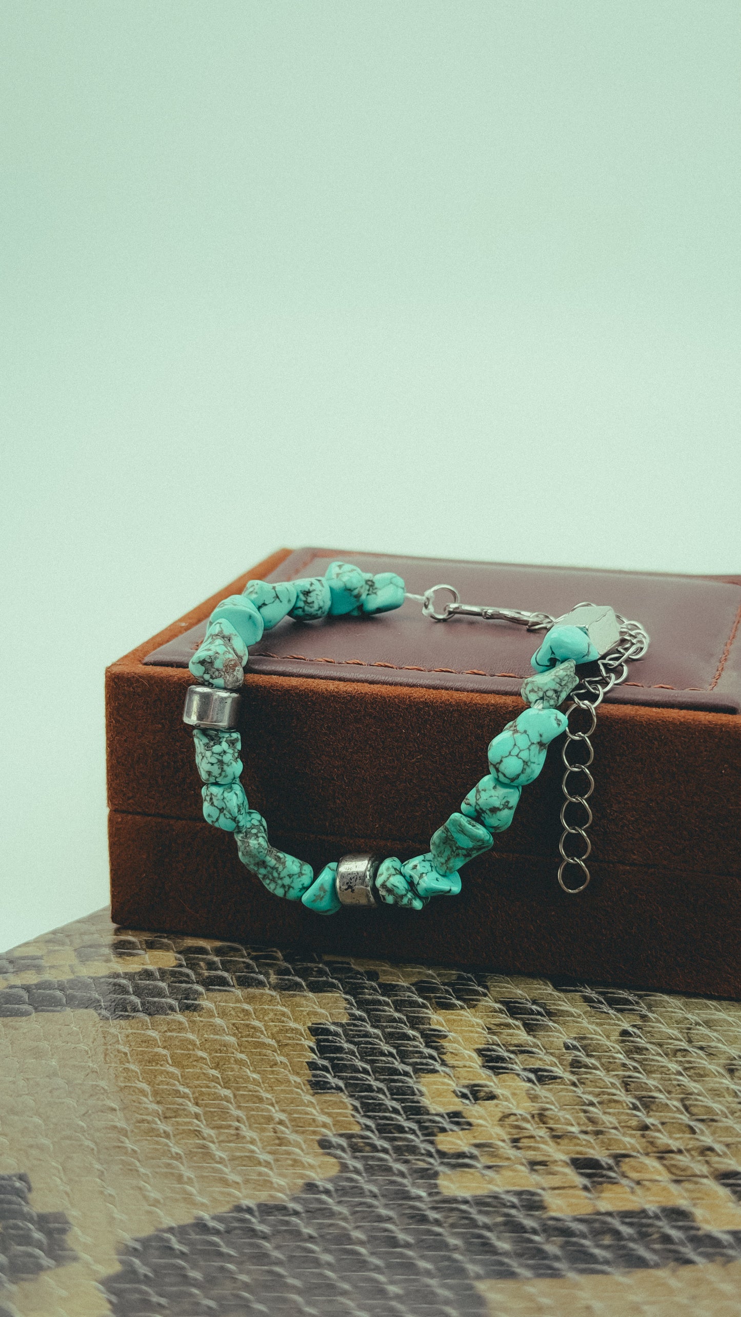 Ralph Lauren Turquoise Stone Bracelet