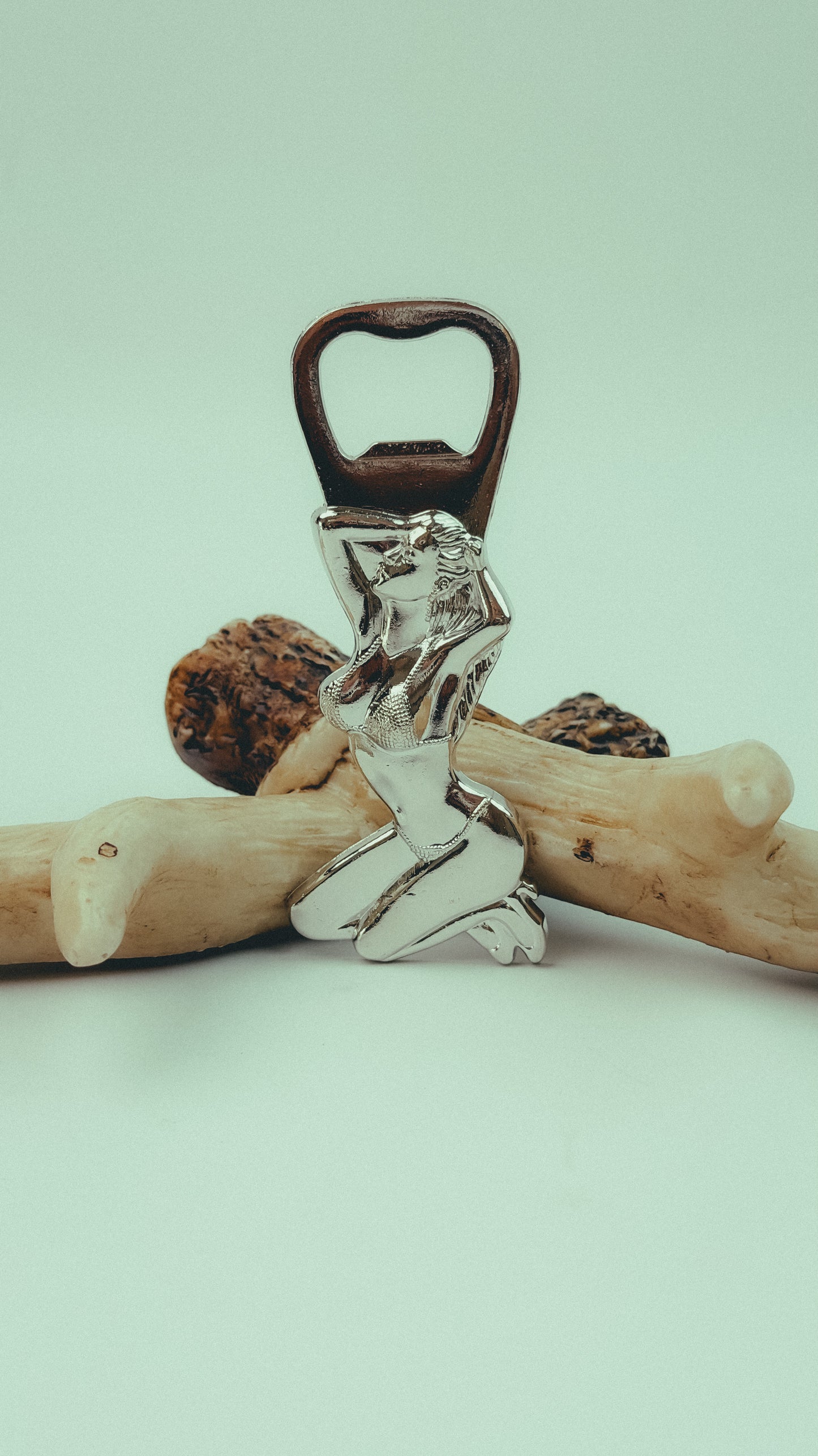 Pin-up Girl Metal Bottle Opener