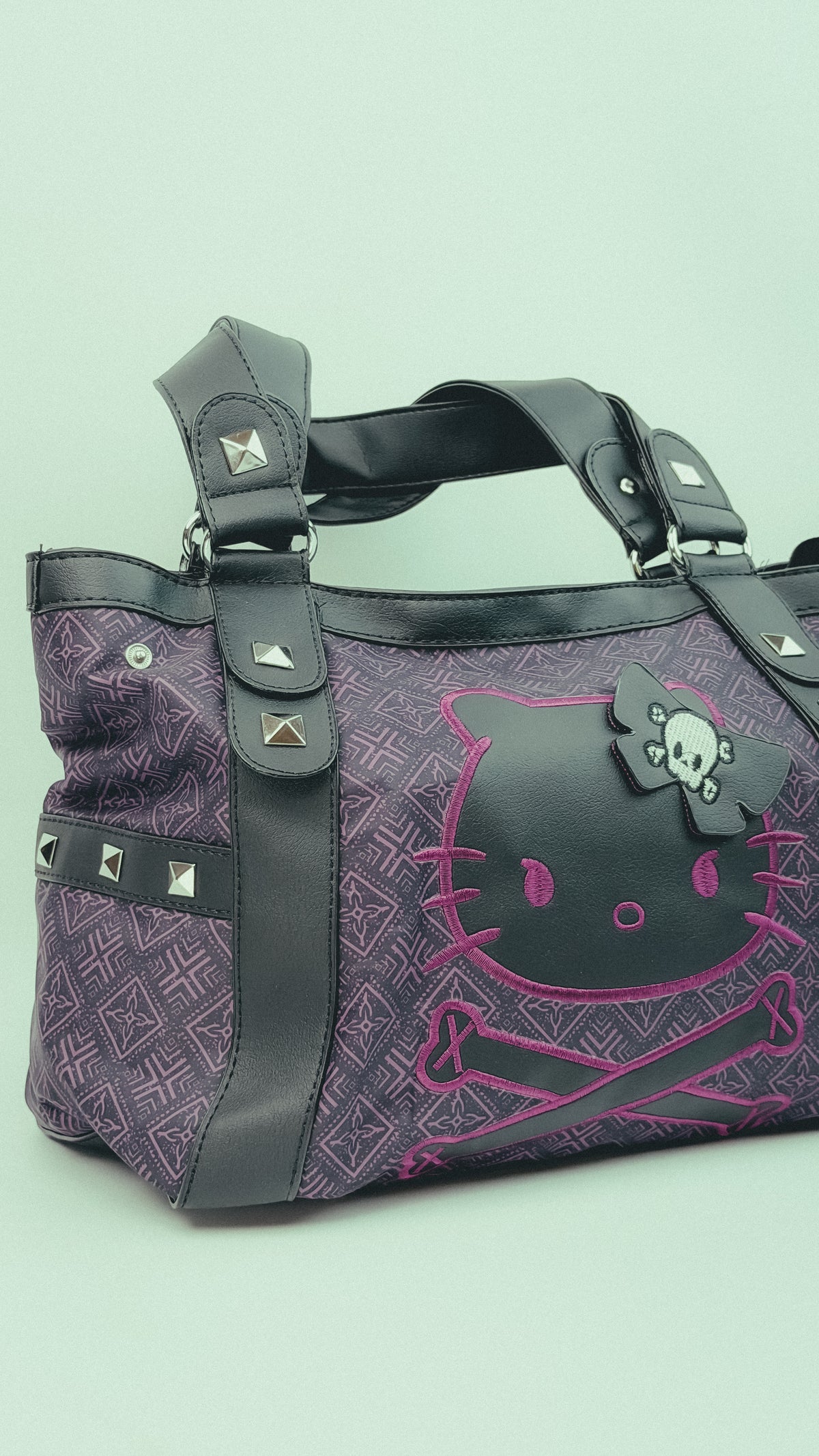 Hello Kitty Skull Punk Tote Bag