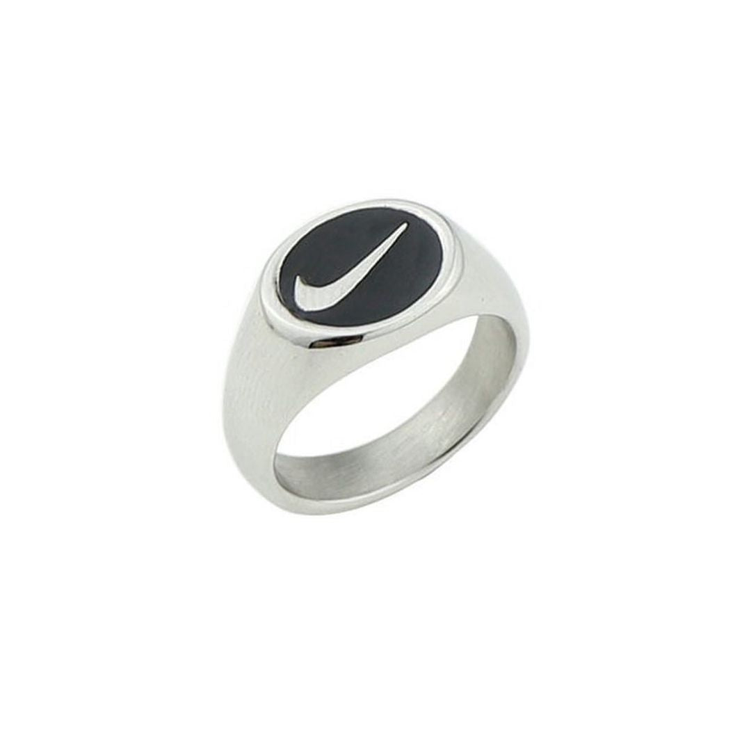 Nike silver ring