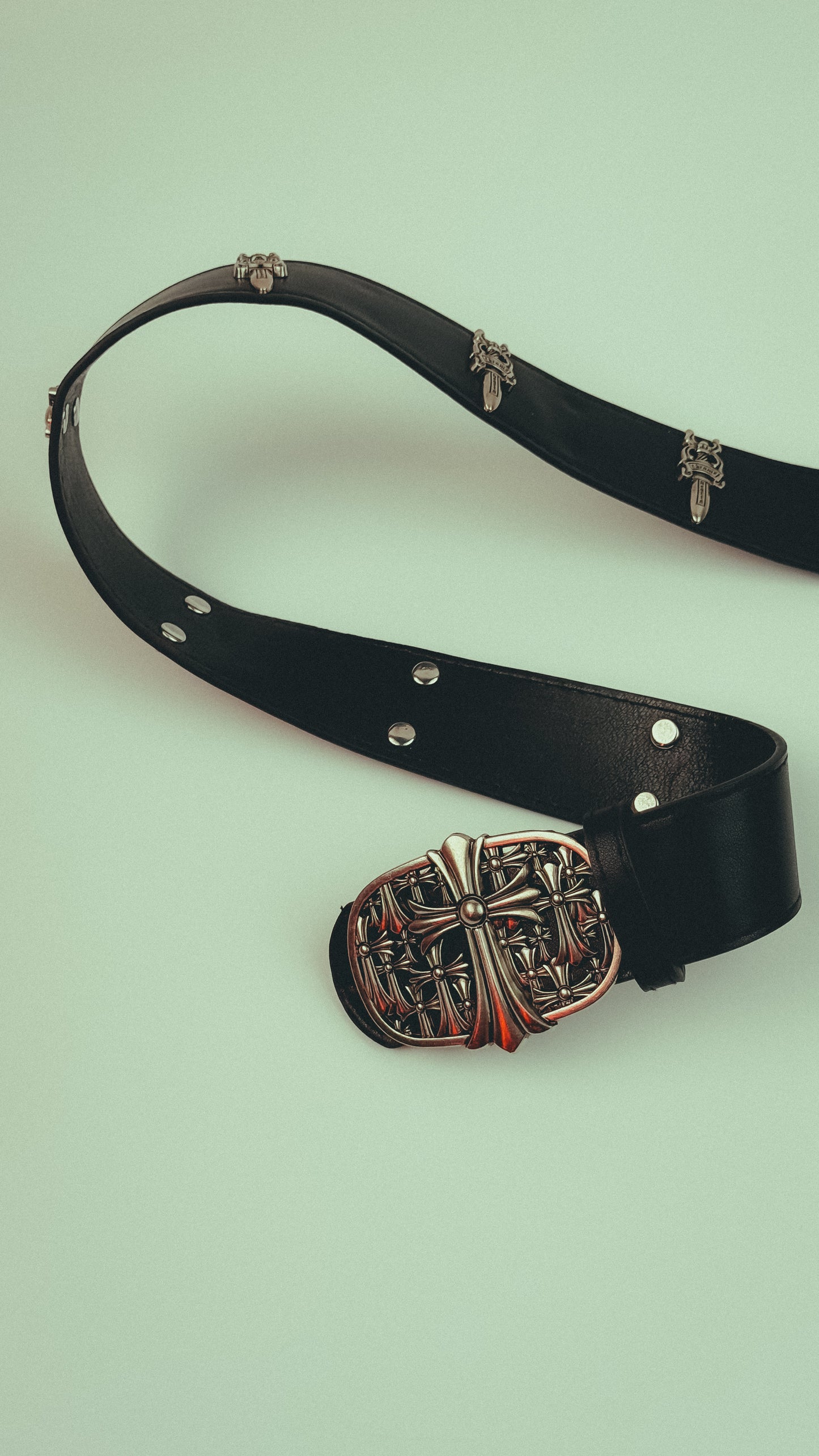 Chrome Hearts Cemetery Cross Belt