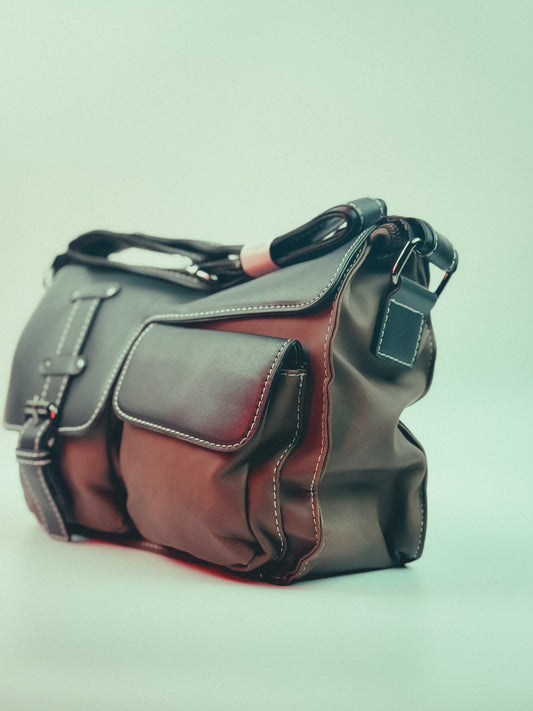 Shoulder lather Bag for men and women
