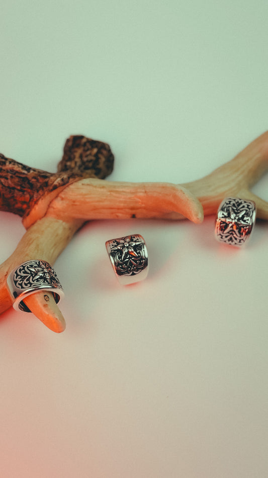 CHROME HEARTS OVAL STAR RING – CLASSIC (s925)