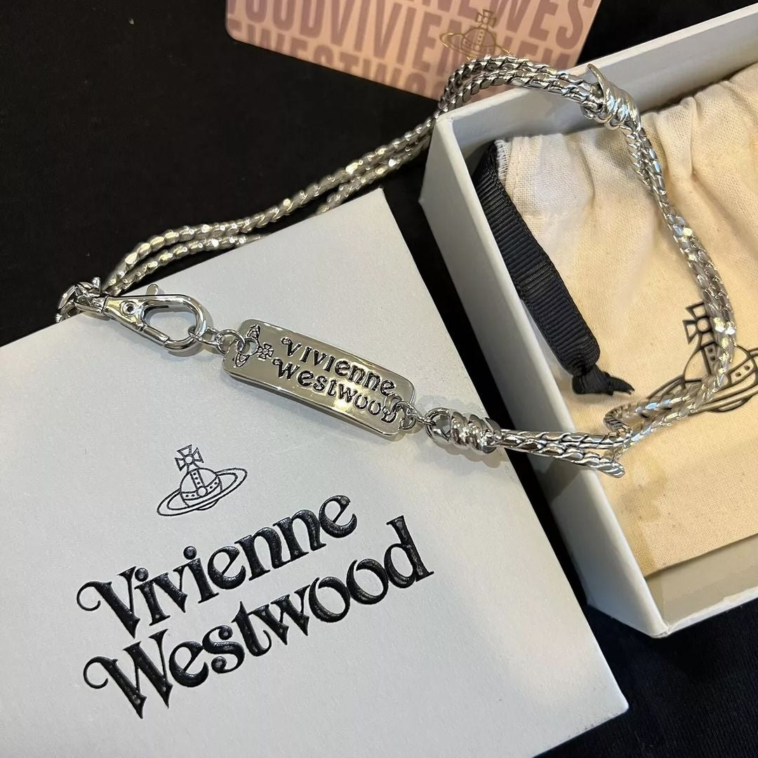 vivienne westwood thorn necklace with box