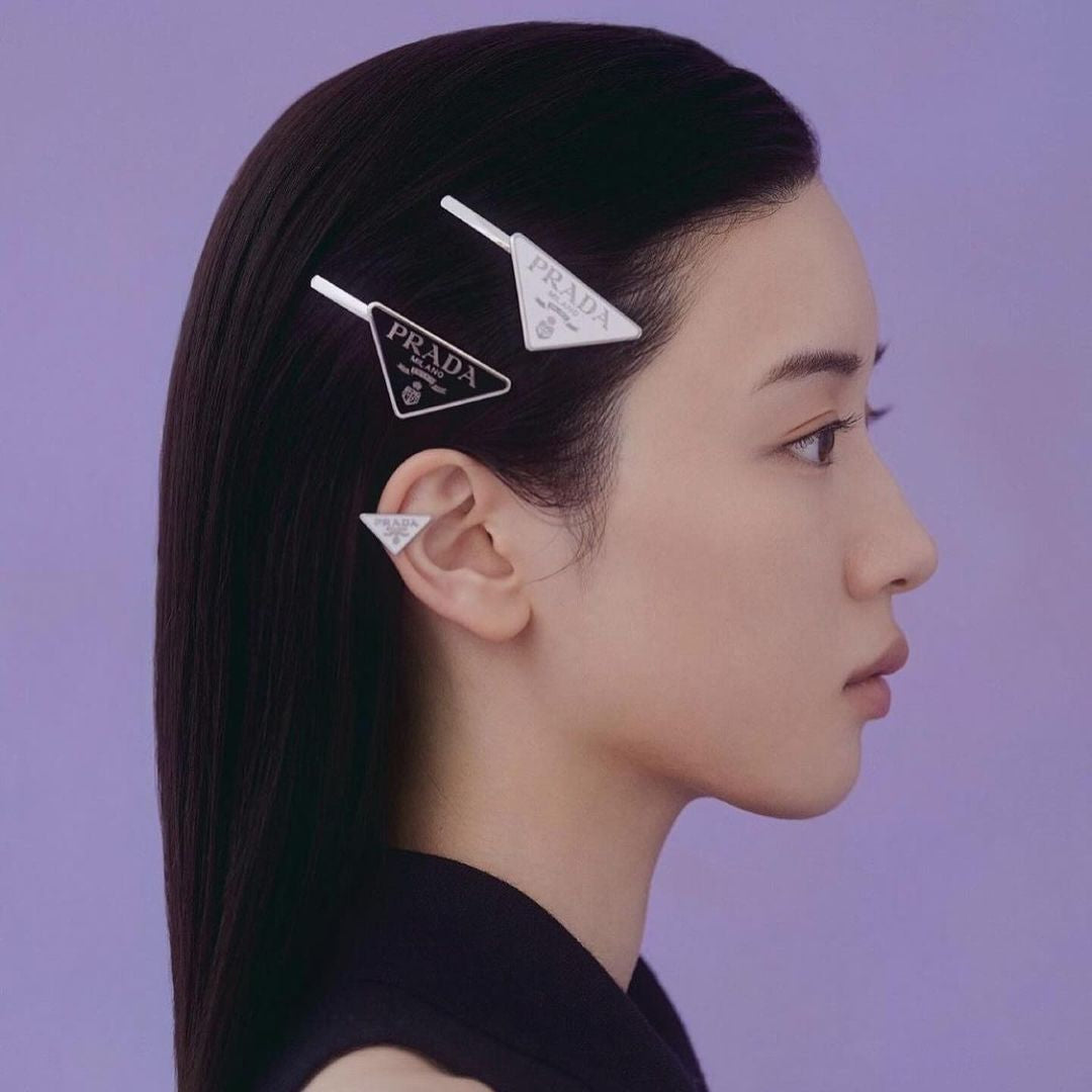 Prada hair clip