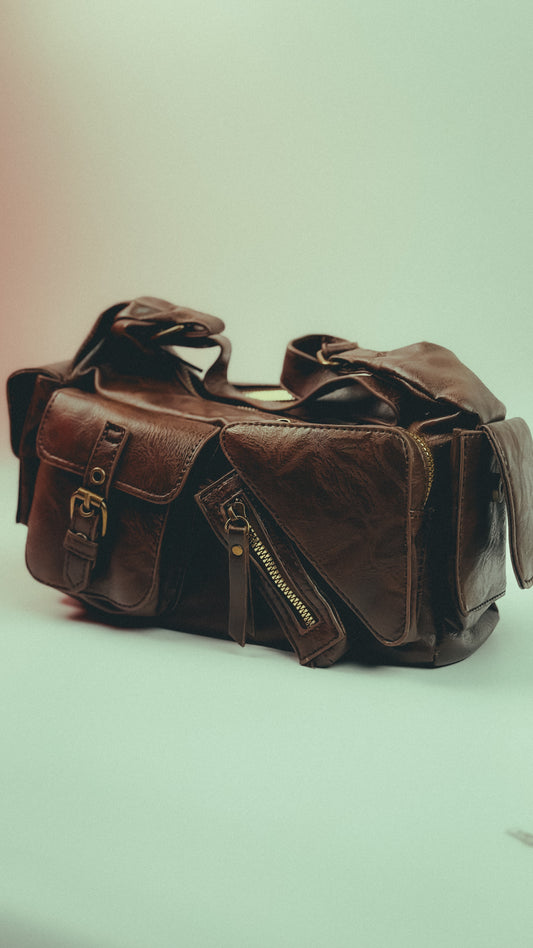 Vintage Shoulder Bag RealLather