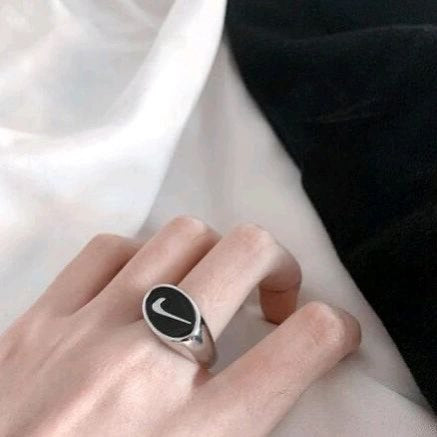 Nike silver ring