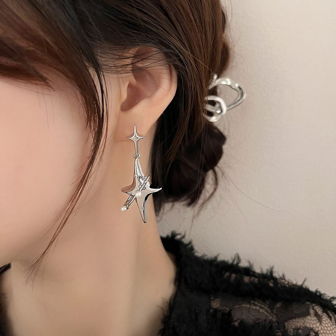 Star Drop Earrings