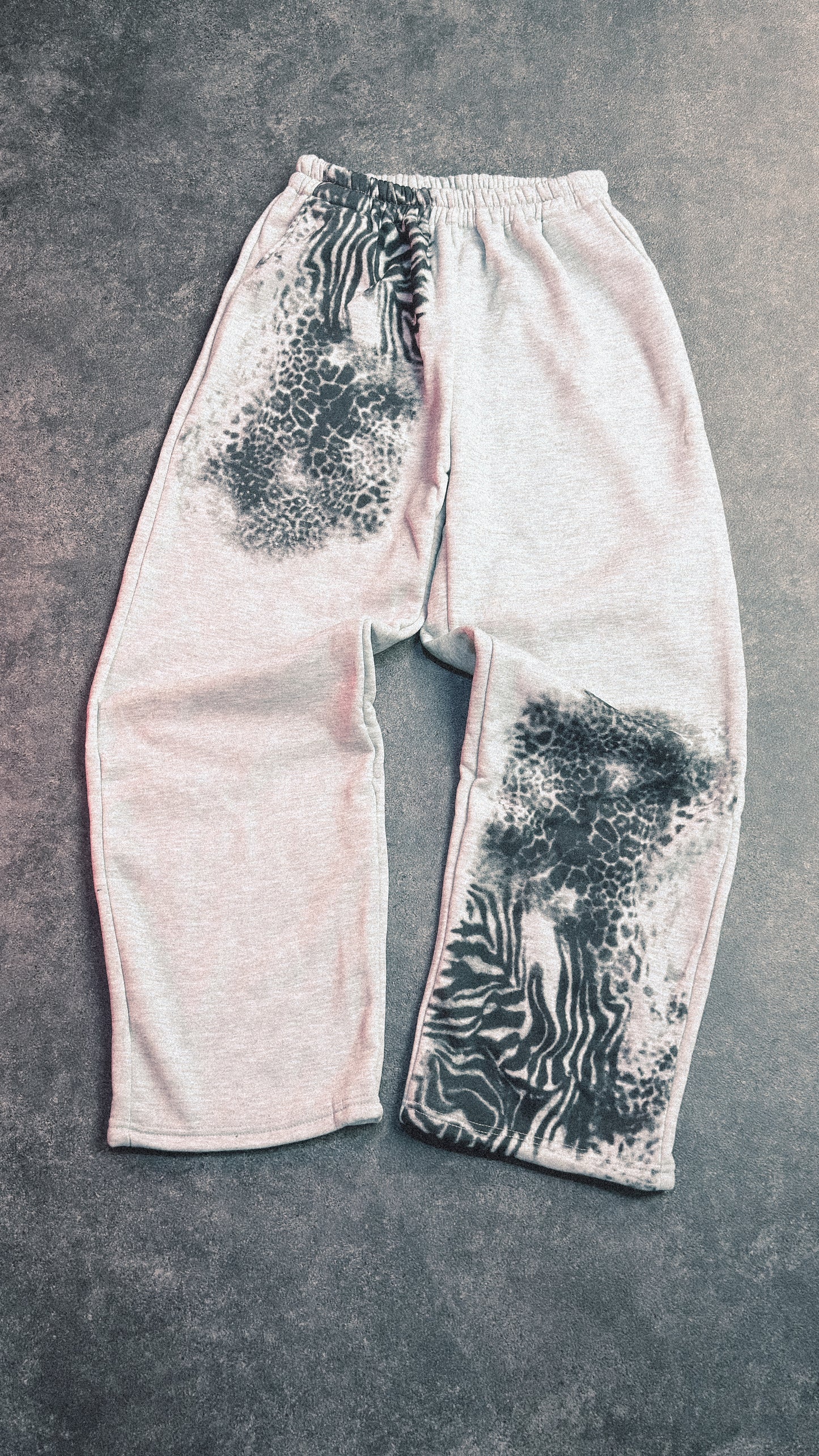 Cheetah Print Heavyweight Loose Fit Sweatpants