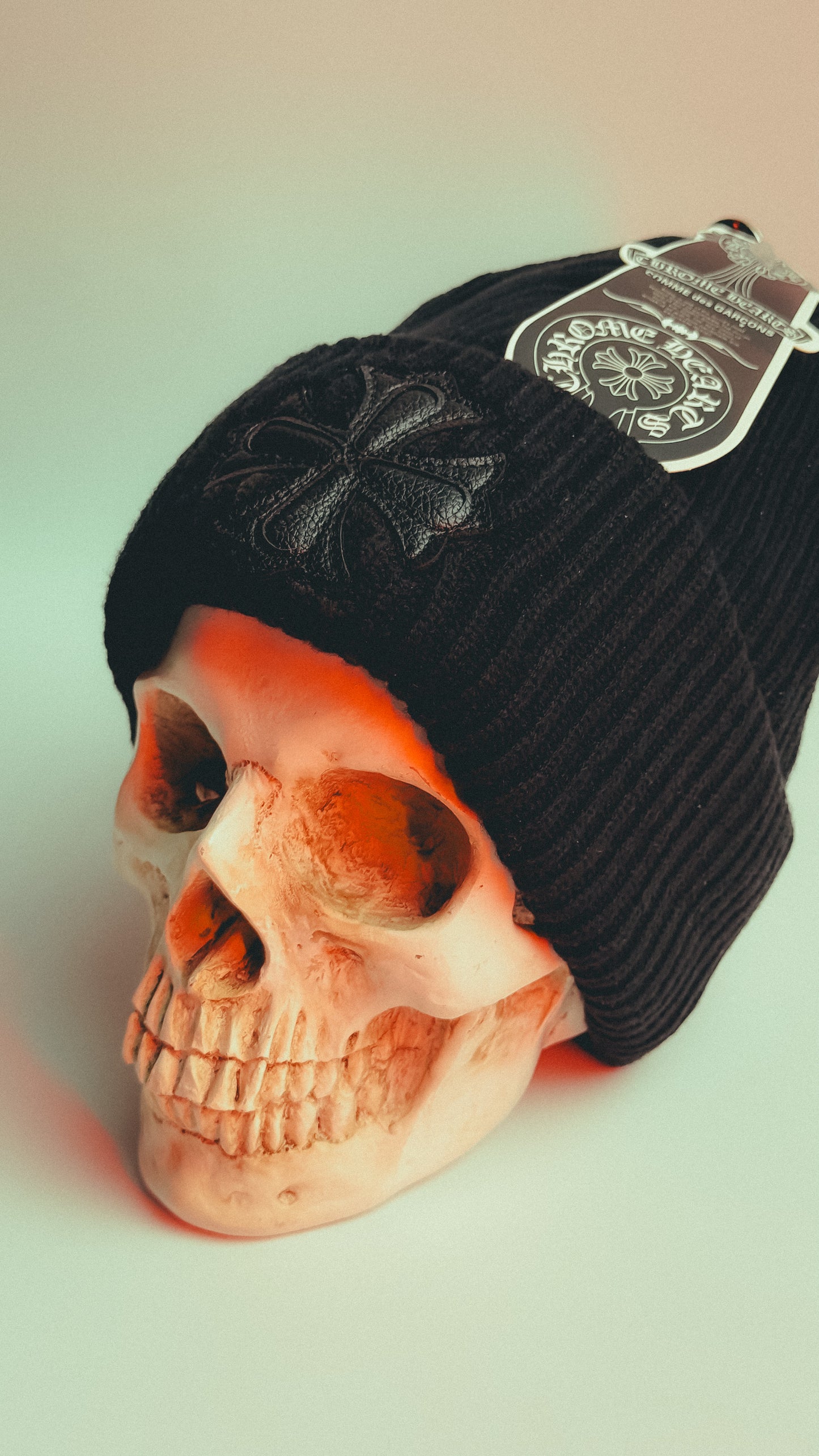 ‏Chrome Hearts Beanie Black