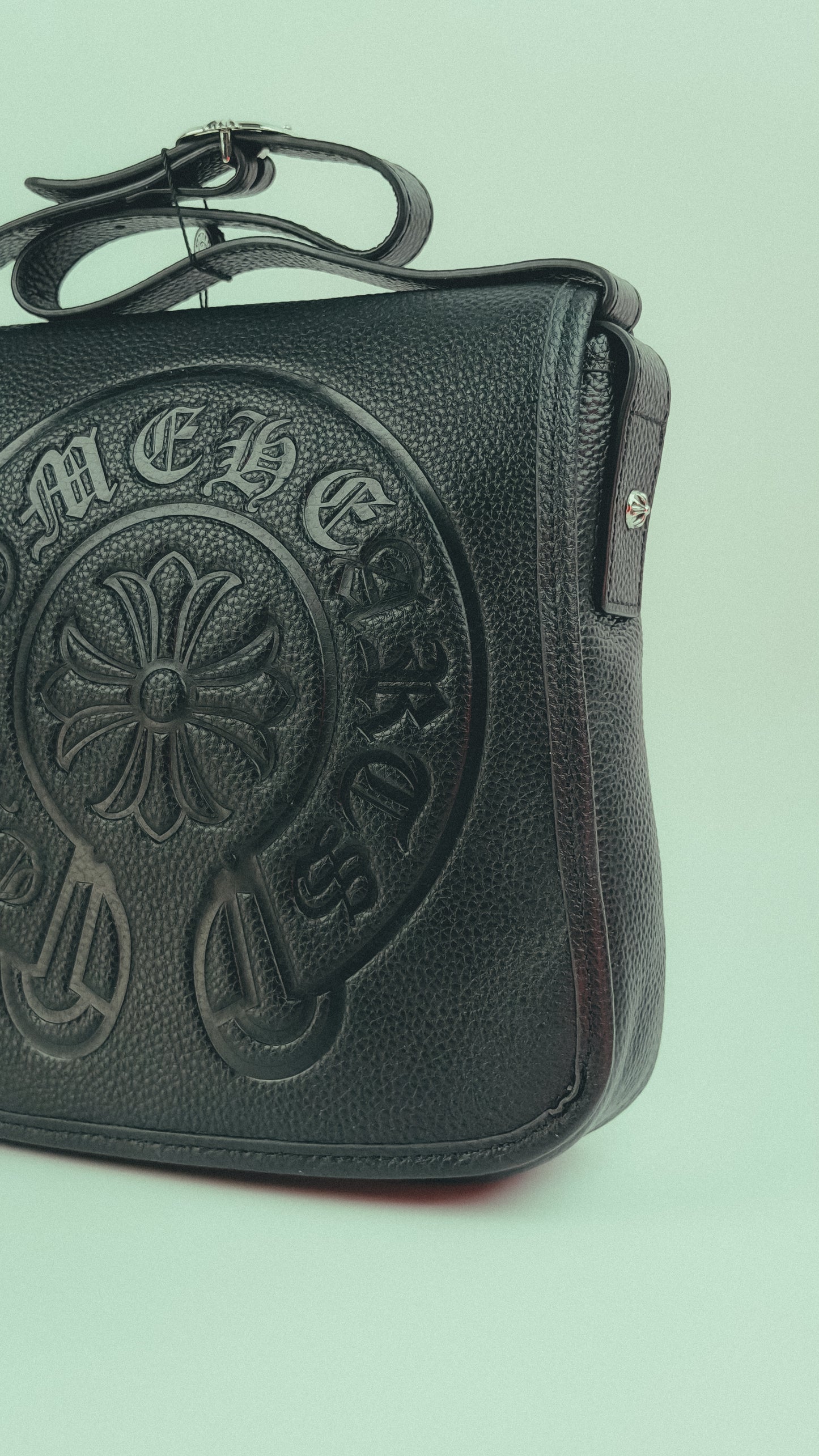 Chrome Hearts Patch Messenger Bag