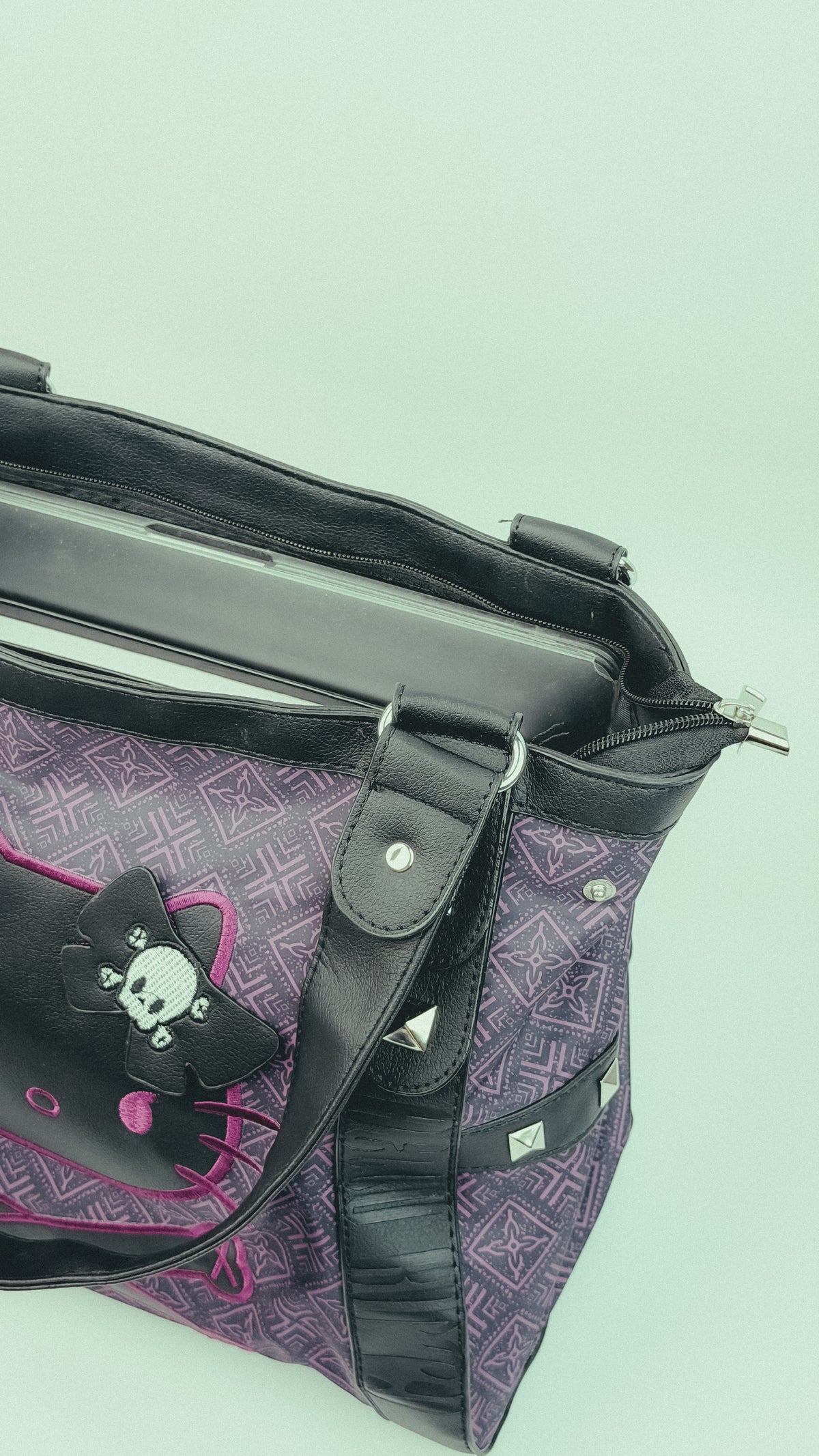 Hello Kitty Skull Punk Tote Bag