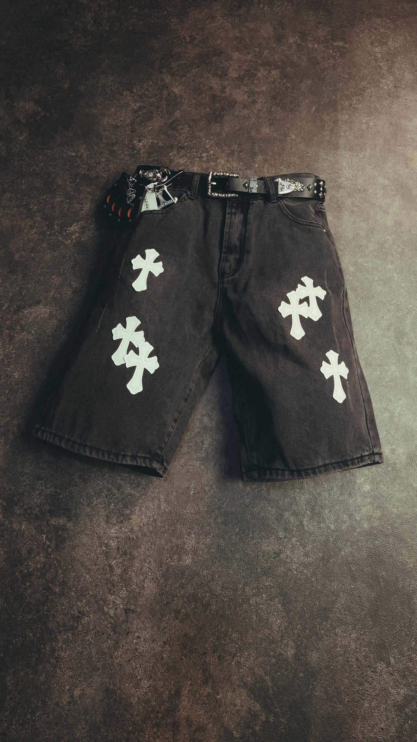 Chrome Hearts Cross Jorts