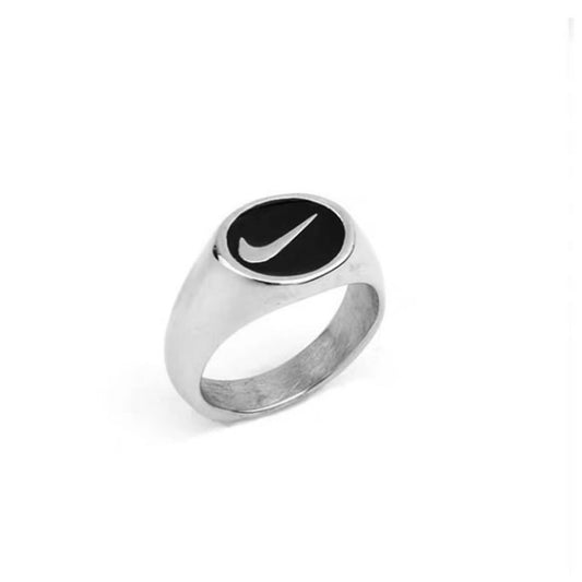 Nike silver ring