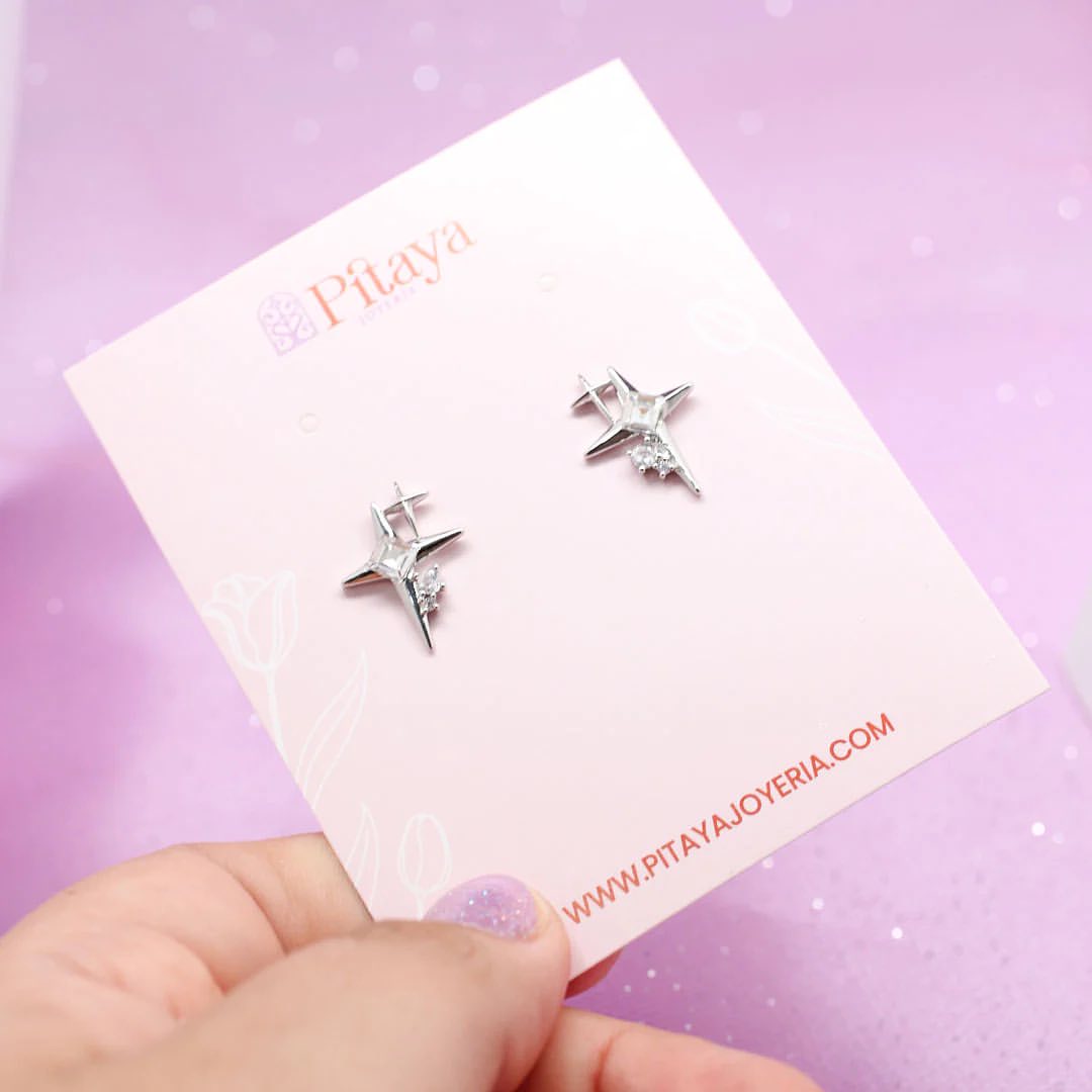 Star shine earrings