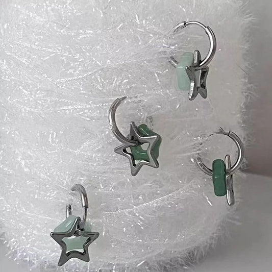 Star earrings