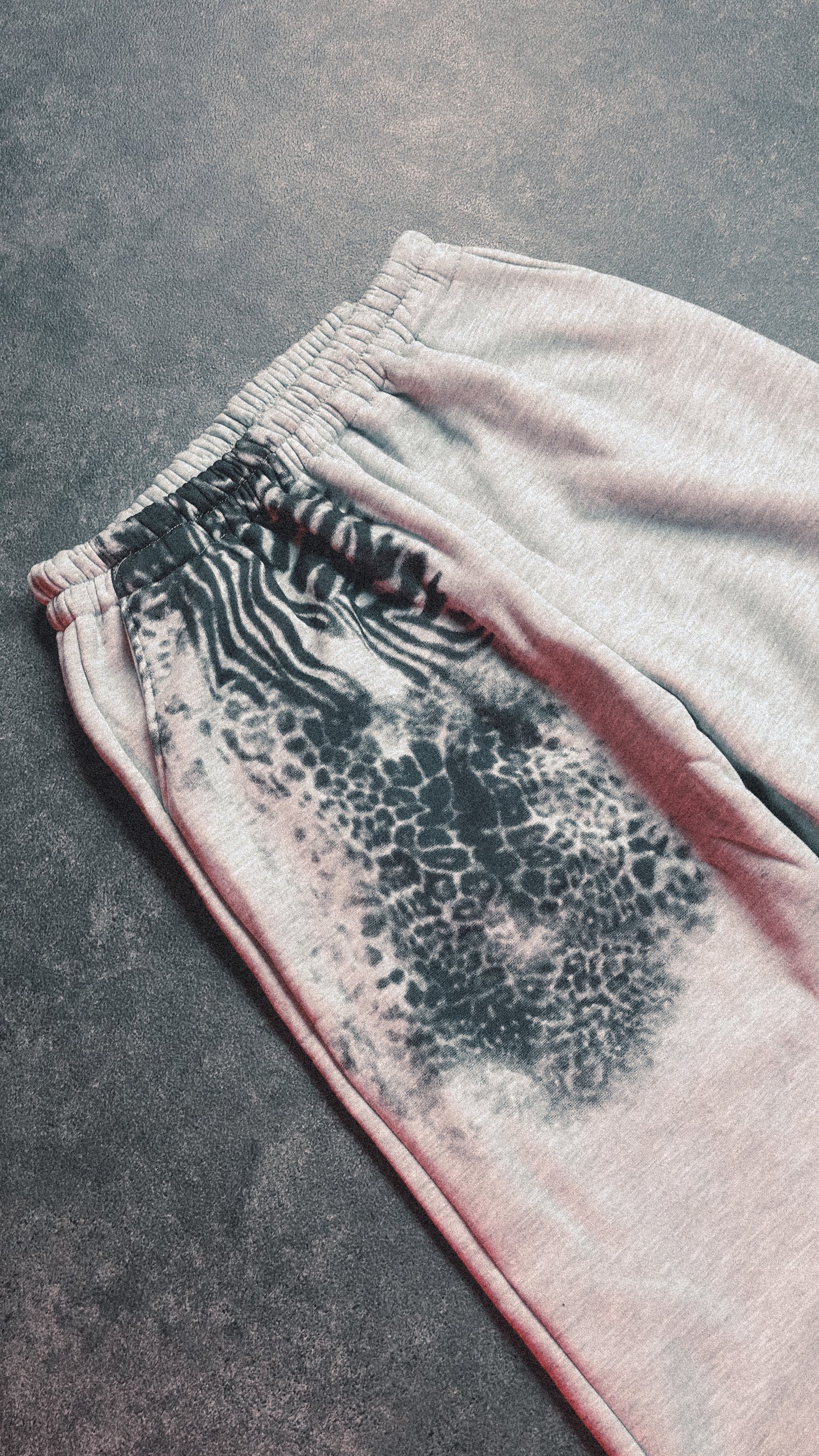 Cheetah Print Heavyweight Loose Fit Sweatpants