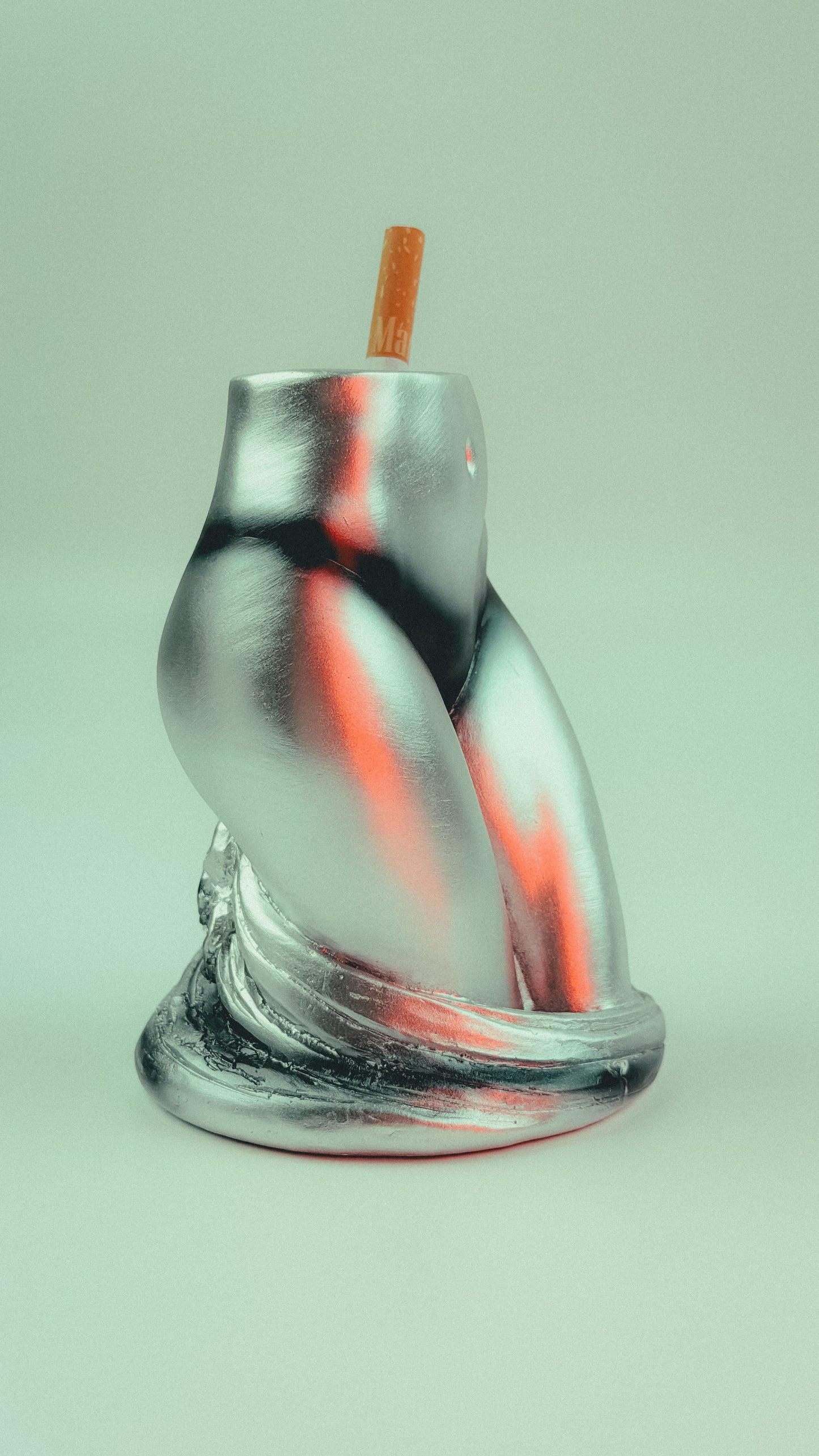 Artistic Bikini Woman Torso Ashtray