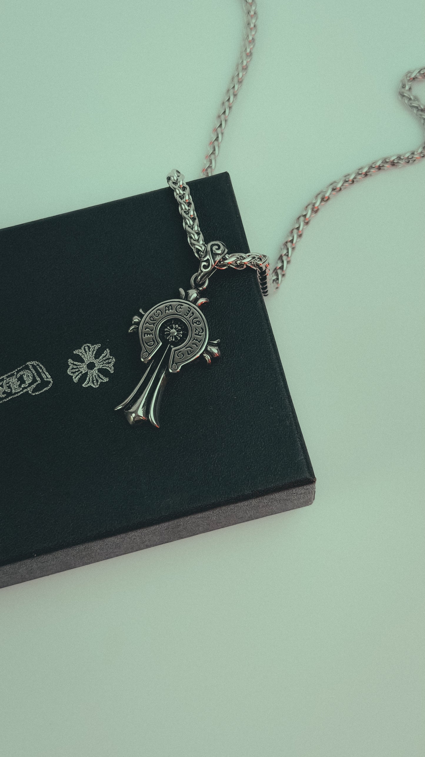 Chrome Hearts Badge Cross Pendant