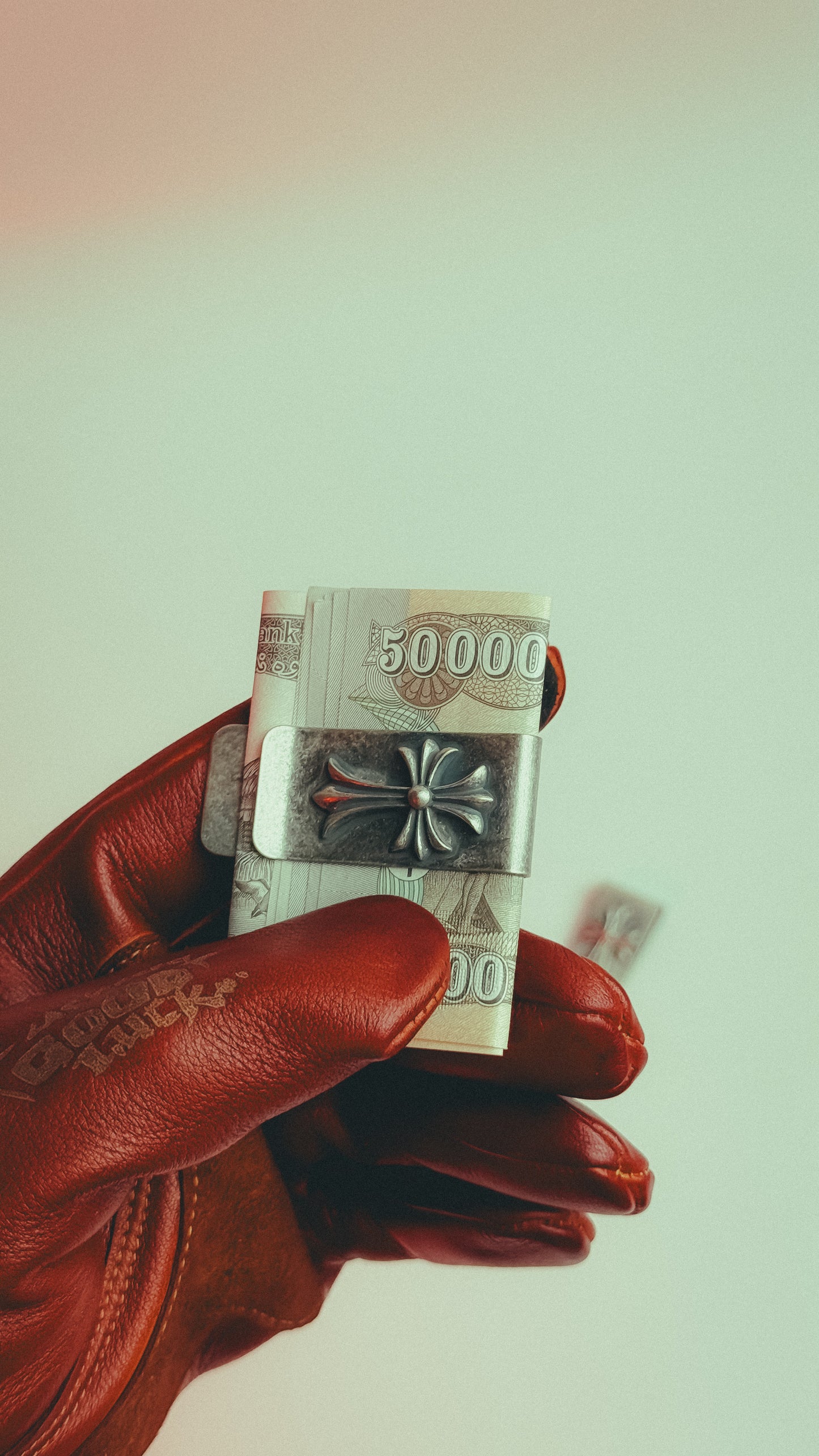 CHROME HEARTS DOUBLE CROSS MONEY CLIPS