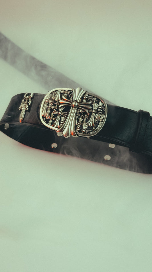 Chrome Hearts Cemetery Cross Belt