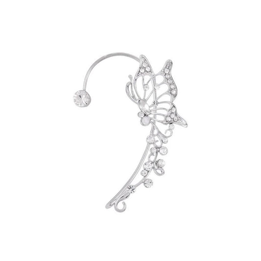 Butterfly ear hoop