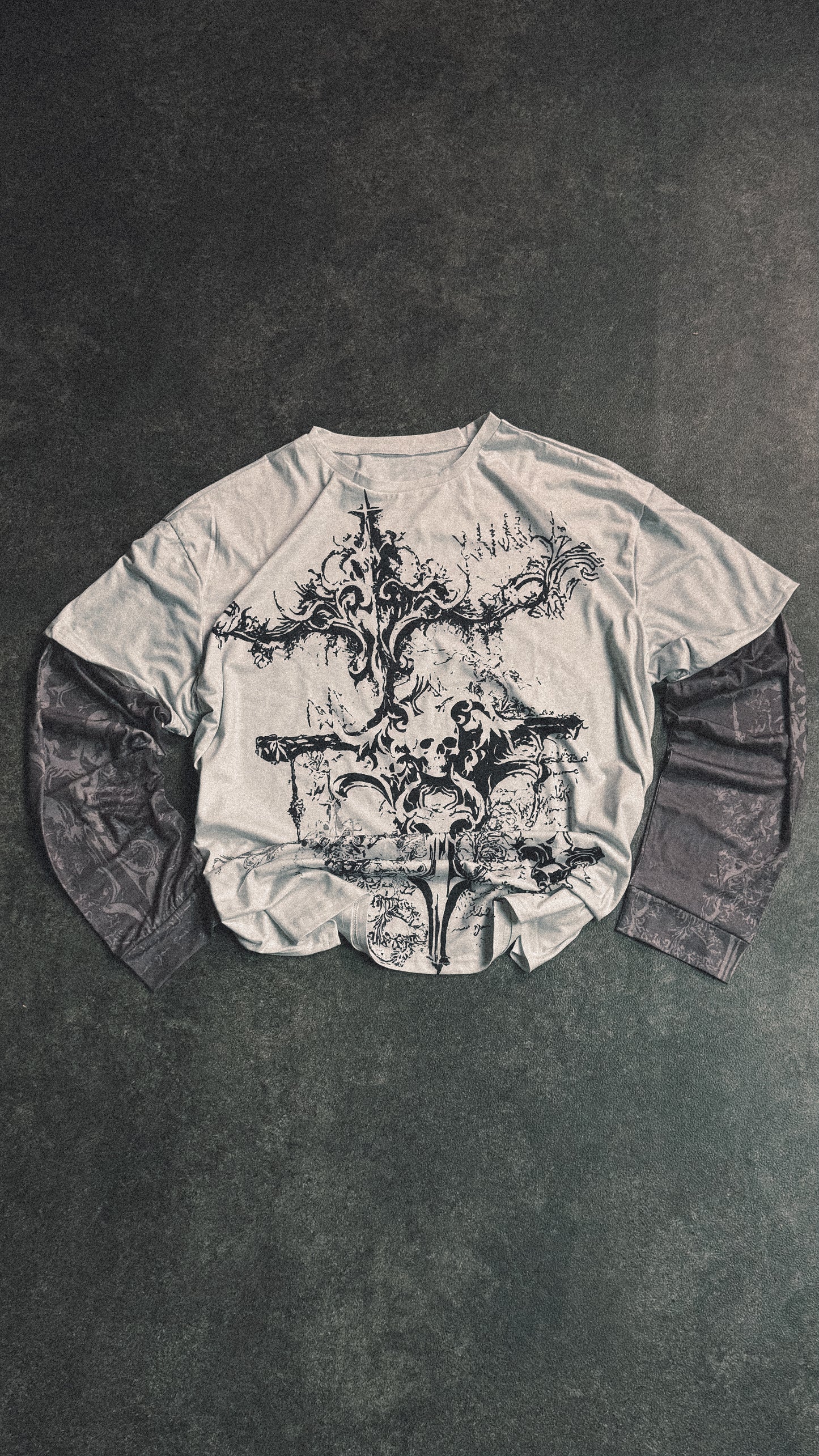 Sweato Long-Sleeve Gothic T-Shirt