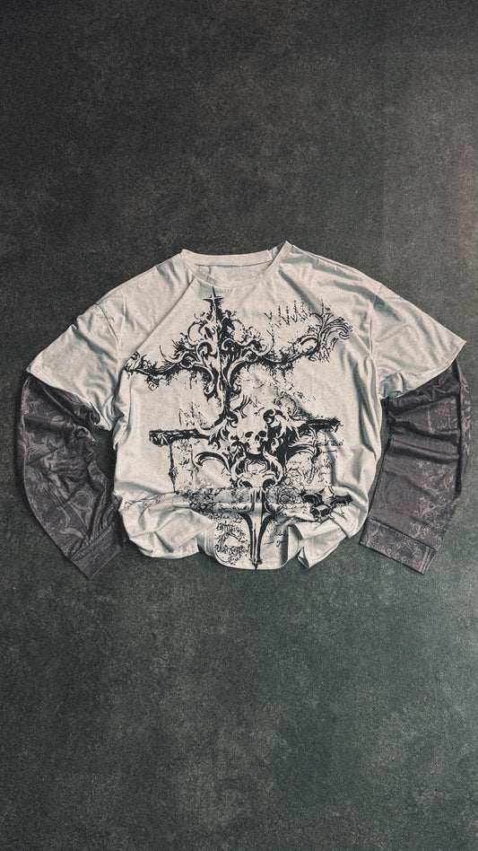 Sweato Long-Sleeve Gothic T-Shirt
